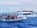 Futurismo's zodiac and catamaran